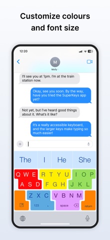 SuperKeys Accessible Keyboard Screenshot 5 of 5