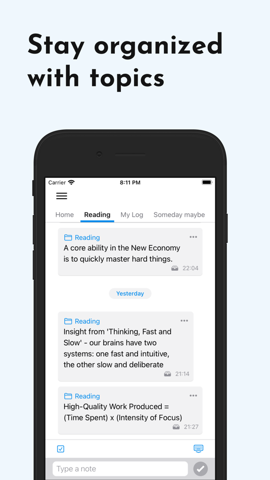 #2. Quick Capture & Notes - Qept (iOS) 由: Willem de Beijer