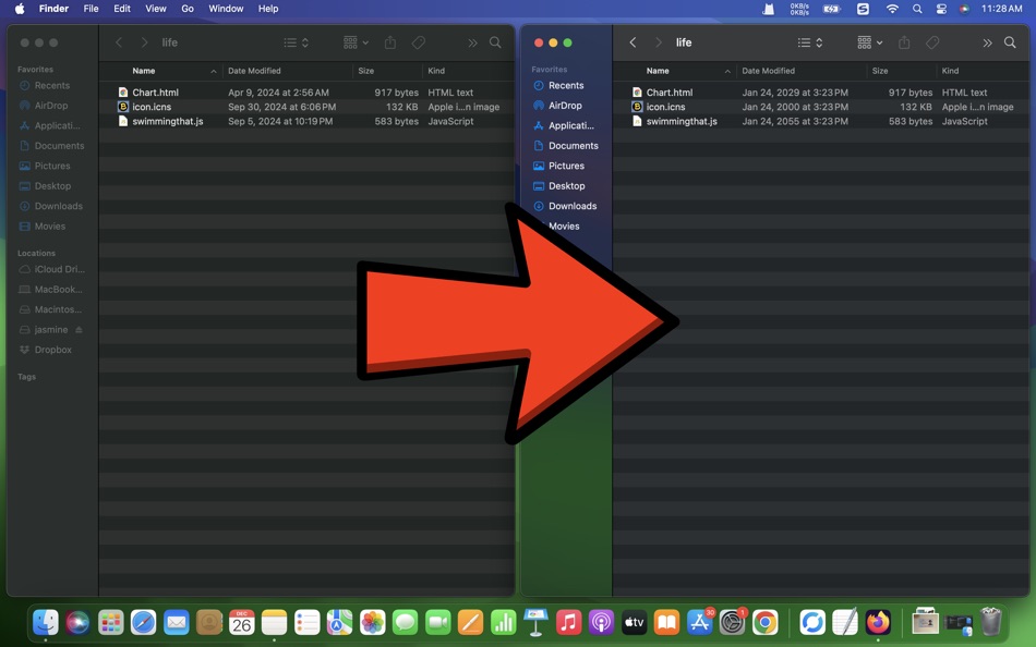 File Date Changer. (macOS) 由: 远腾 李 File Date Changer. (macOS) 由: 远腾 李