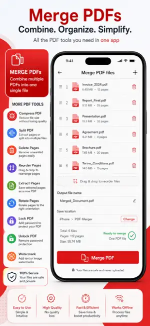 compress pdf, reduce pdf size screenshot 3