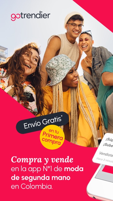 GoTrendier Compra y vende moda iPhone screenshot 1