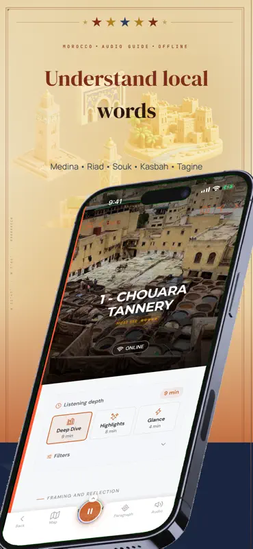 Morocco Audio Tours Offline screenshot 8 of 10