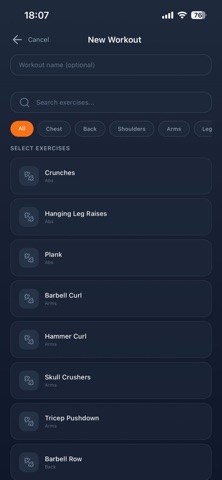 FitShark screenshot