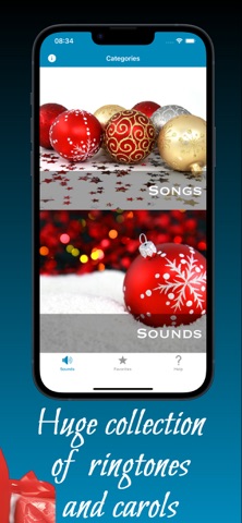 Christmas Ringtones & Carols iPhone screenshot