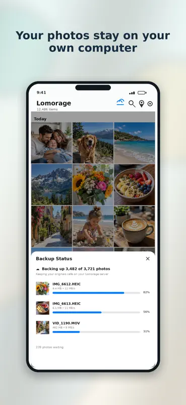 Lomorage: Free Up Photo Space screenshot 2 of 5