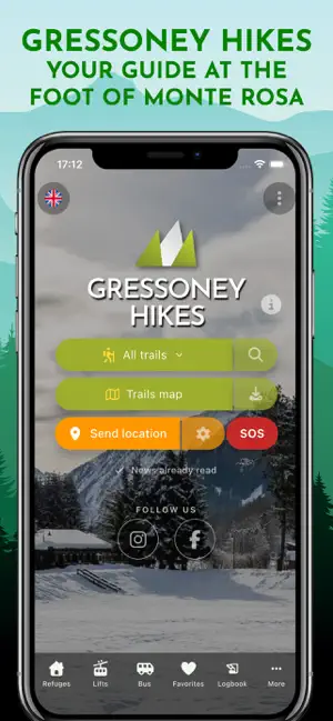 Gressoney Hikes screenshot 1