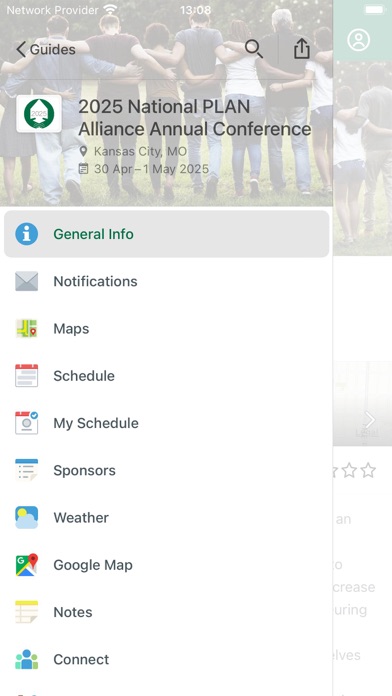 NPA Conference app screenshot