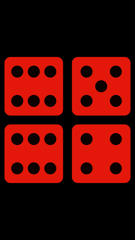 #6. Random Dice: Full Screen (iOS) 由: Dmytro Plekhotkin