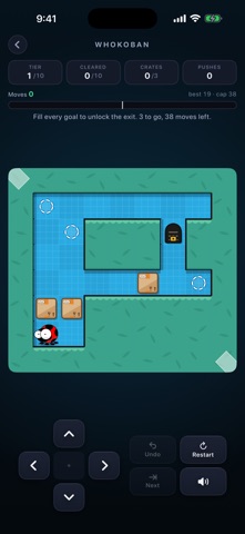 Whokoban: Sokoban Puzzles screenshot 2