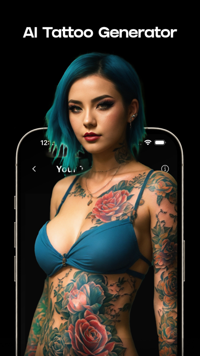 Inkify - AI Tattoo Designer Screenshot