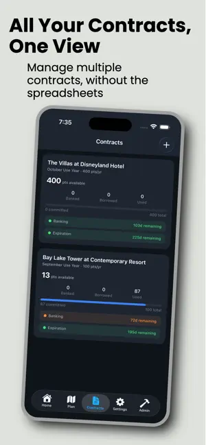 Magic Reserve - DVC Tracker screenshot 2