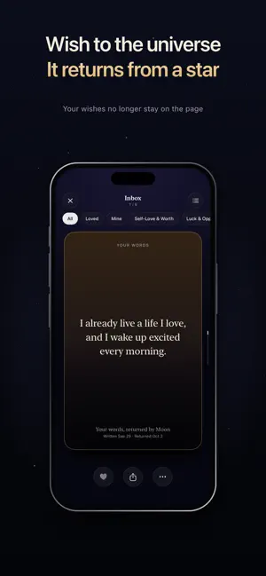 DearCosmos Daily Affirmations screenshot 3