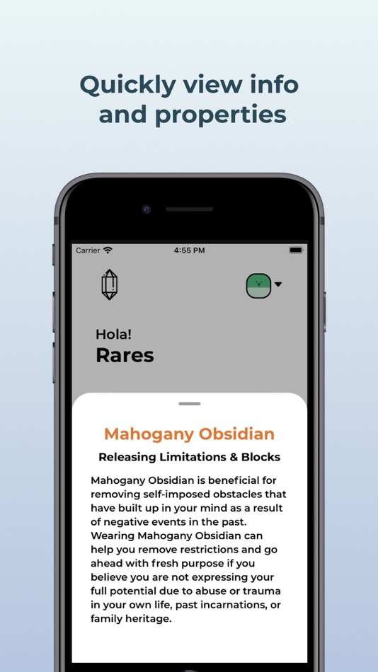 #2. Stash - Crystals & Stones (iOS) Podle: Rares-Constantin Popa