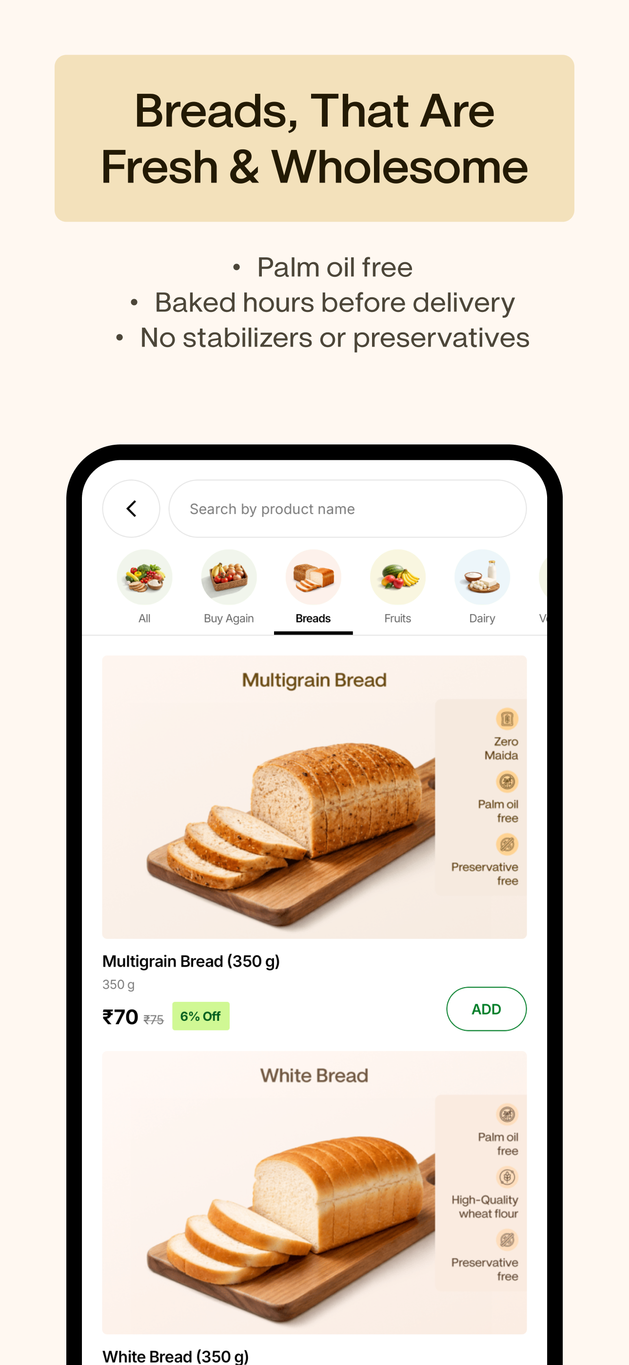 Freshly: Fresh & Clean Grocery screenshot 3