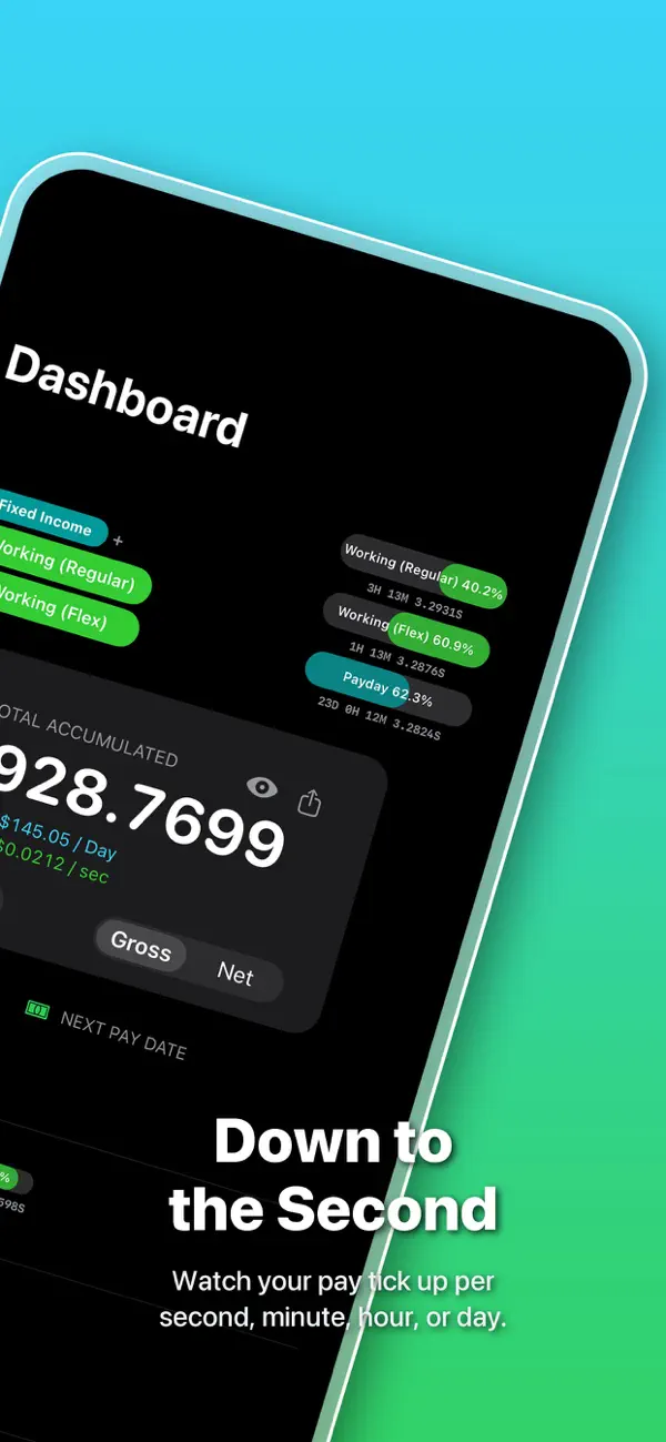 Screenshot #2 pour Real-Time Salary