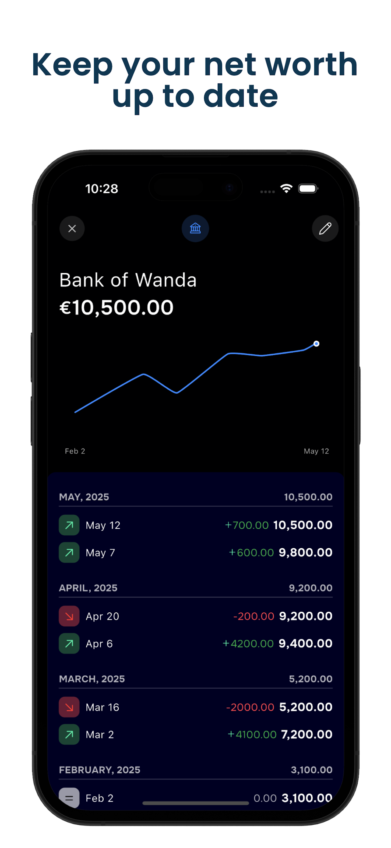 Net Worth Tracker - AssetView screenshot 4