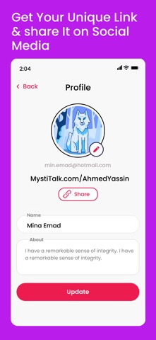 Mysti Chat screenshot