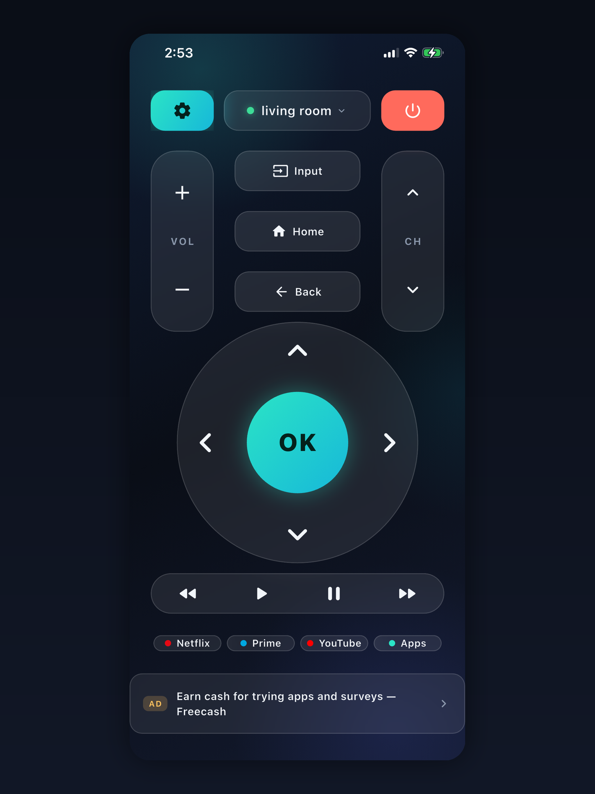 WiFi Remote for Smart TVs screenshot 5