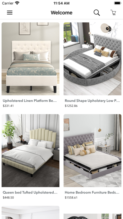 Home Decor Furniture Store Screenshot
