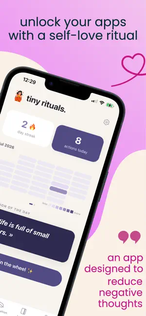 Tiny Rituals: Self Love Habits screenshot 2