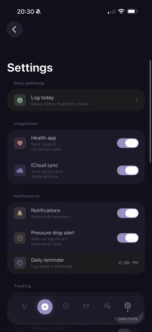 Migraine Logger screenshot 3