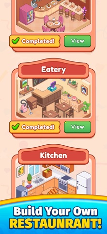 Mini Restaurant Avenue iPhone screenshot