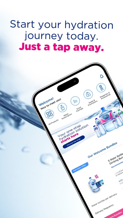 Screenshot 1 of Nestlé Waters App