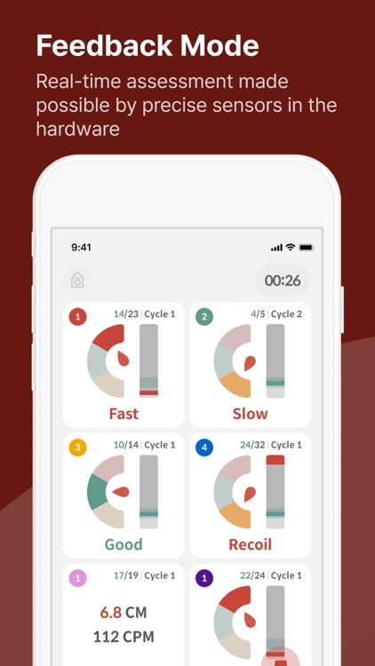 CPRplus- cprCUBE Training App screenshot-3
