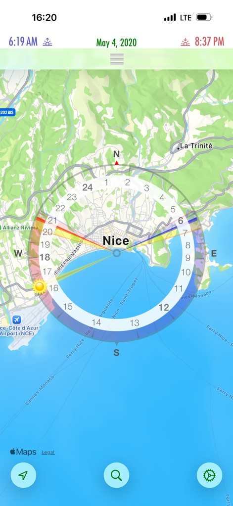SunCalc.net - Navigation App | MWM
