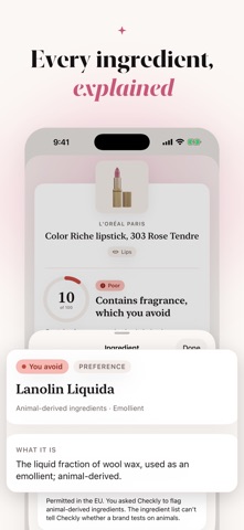 Checkly: Makeup Scanner Screenshot 3 of 7