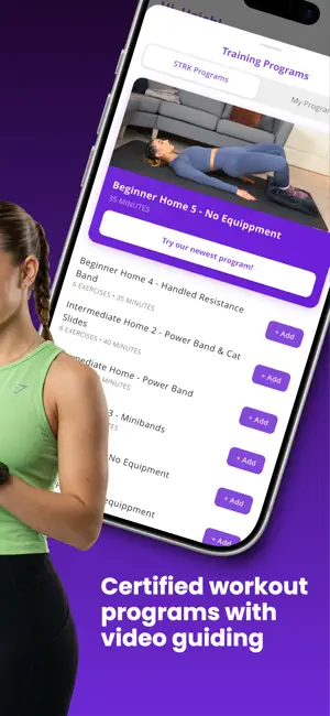 Strength Training Home by STRK screenshot 2