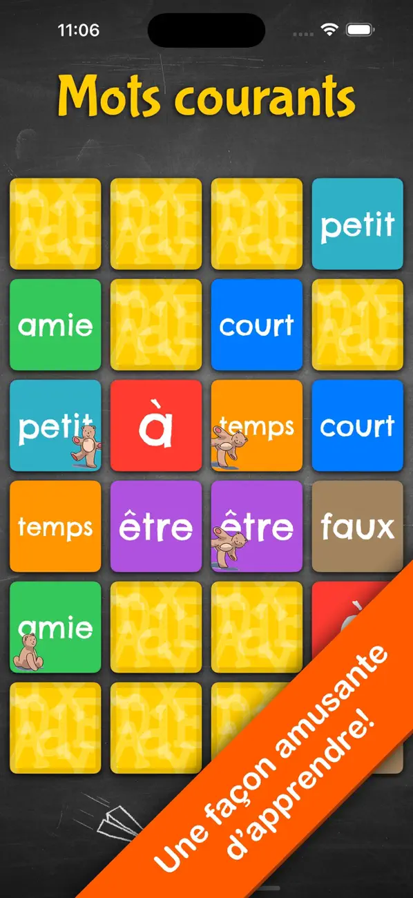 Screenshot #1 pour Mots courants
