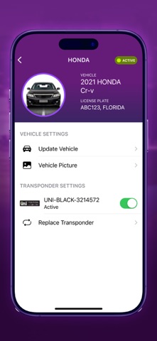 E-PASS Toll App screenshot