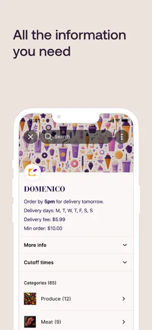 Domenico Foods screenshot 3
