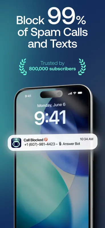 Robokiller: Spam Call Blocker screenshot 2 of 8