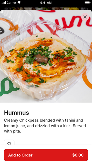 Yalla Shawarma app screenshot 3