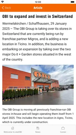 oneOBI screenshot 3