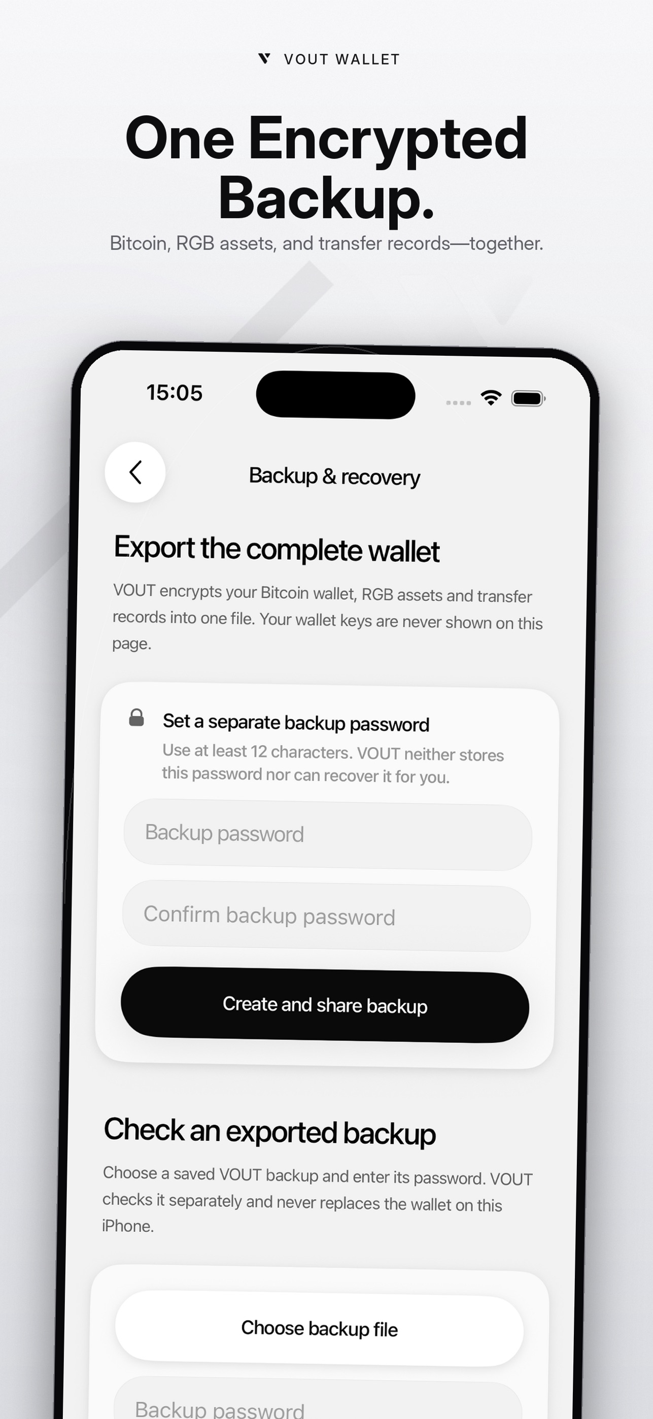 Screenshot 6 of VOUT Wallet