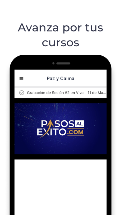 Pasos al Éxito iPhone screenshot 4 - Entertainment app