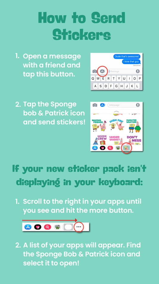 #5. SpongeBob & Patrick (iOS) 由: Bare Tree Media Inc