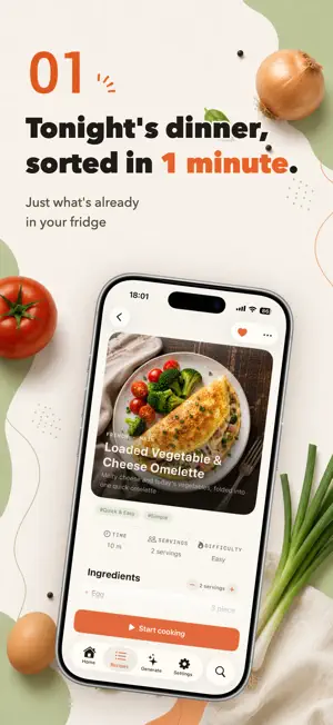 Mealio - Recipe Generator screenshot 1