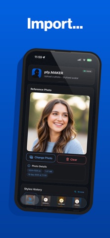 pfp.MAKER screenshot