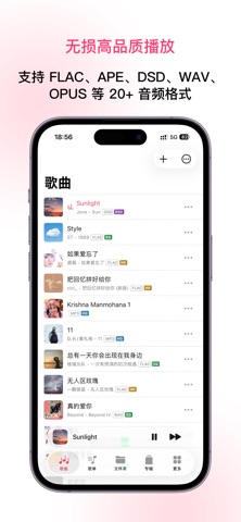 One Player：本地音乐&手表音乐播放器&桌面歌词 iPhone screenshot 3