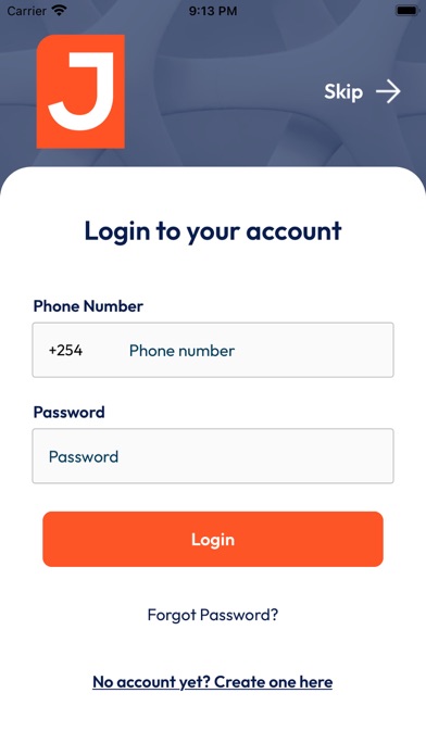 Jumba Mobile Screenshot