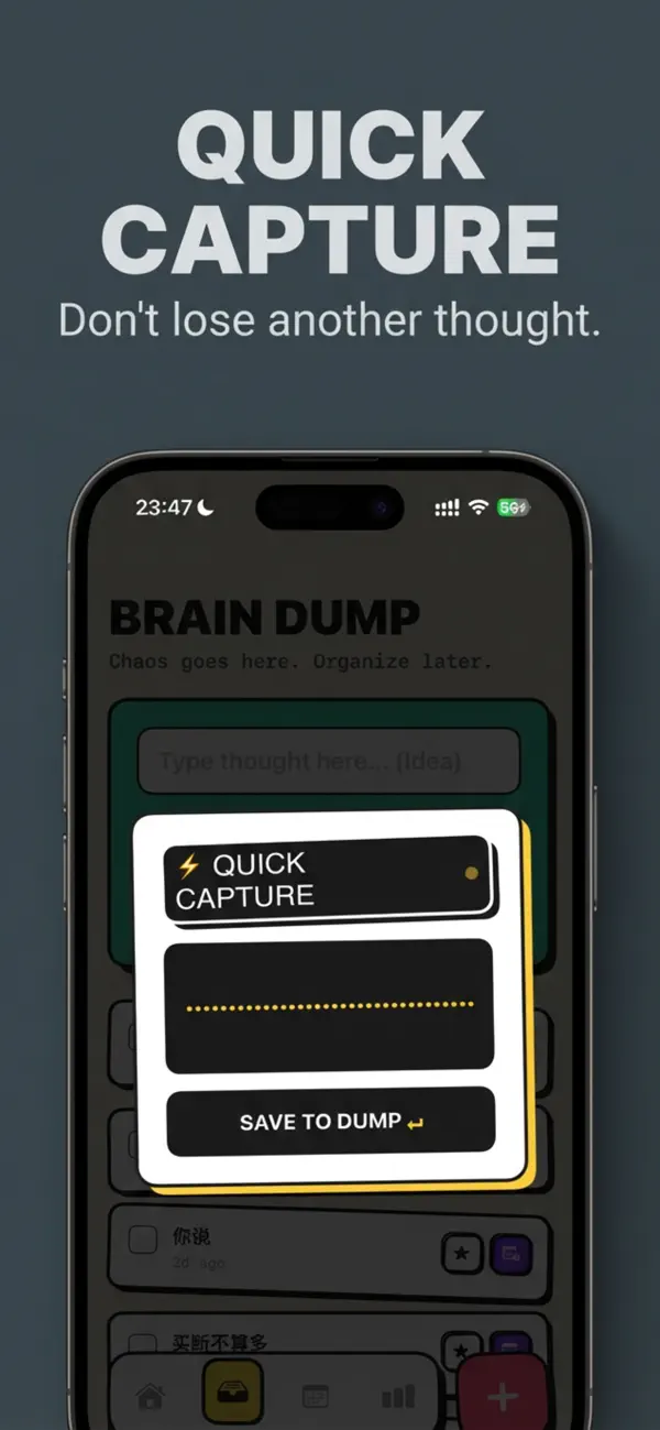 Screenshot #2 pour ADHD OS: Focus & Daily Planner