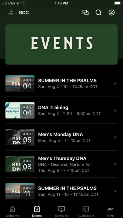 Garden City Church - SATX Screenshot