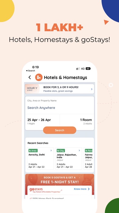 Goibibo: Hotel, Flight & Train Screenshot