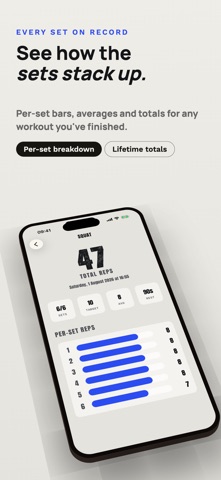Rep Counter - Workout Tracker Screenshot 6 of 6