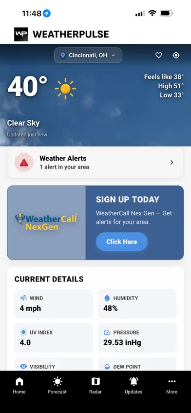 WeatherPulse screenshot 2
