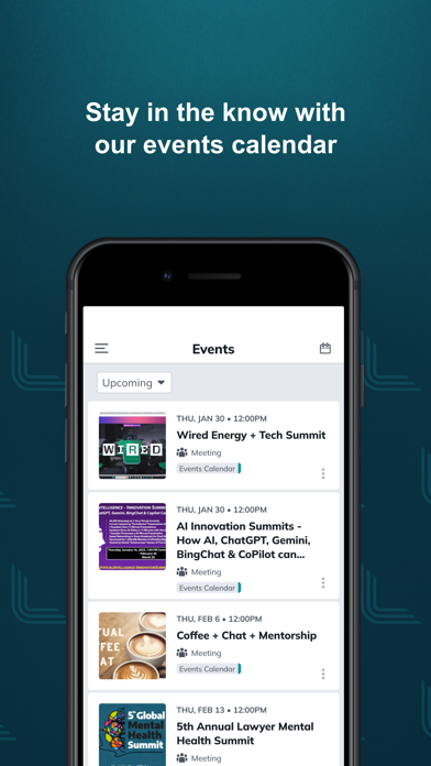Legati Legal Network iPhone screenshot 4 - Social Networking app